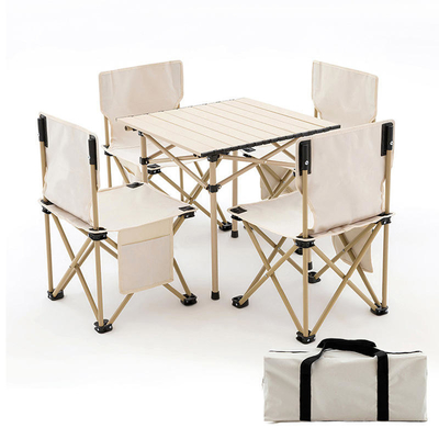 il tavolo pieghevole 50kgs e la sedia di alluminio hanno messo la Tabella di campeggio messa con le sedie