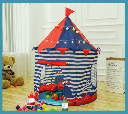 Principessa ecologica Castle Tent di pop-up di pop-up dei bambini di 140 x di 125 X di 105CM della tenda dell'interno del gioco